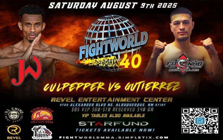 FightWorld 40: Culpepper vs Gutierrez