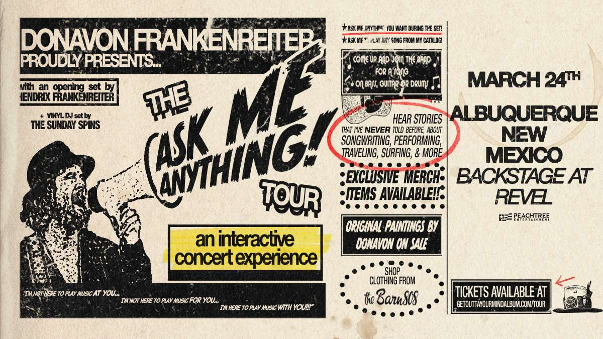 Donovan Frankenreiter – Revel – The Coolest Hangout Spot in ABQ