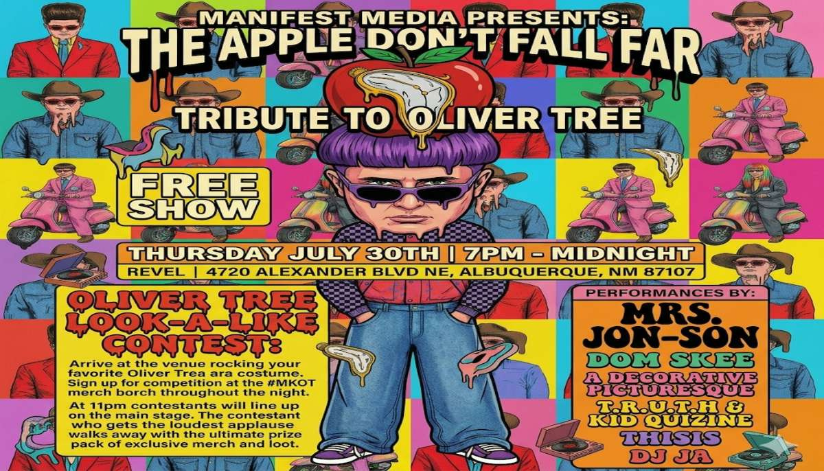 The Apple Don't Fall Far: Tribute To Oliver Tree – Revel – The