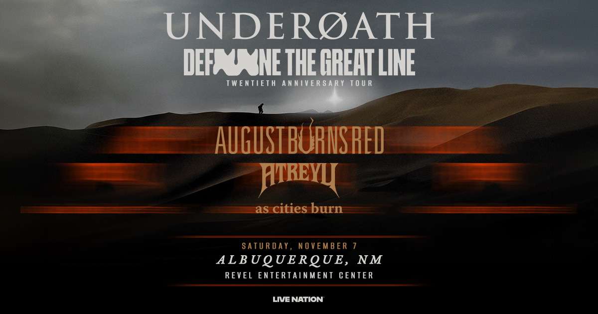 Underoath – Define the Great Line 20th Anniversary Tour