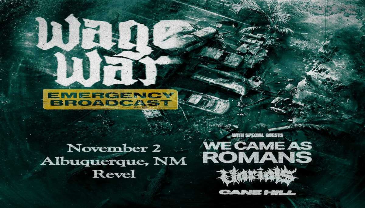 WAGE WAR – EMERGENCY BROADCAST TOUR