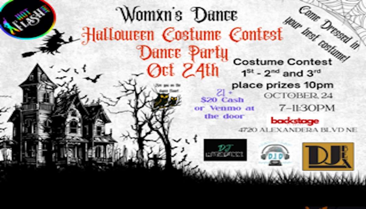 Womxn’s Halloween Costume Contest Dance Party