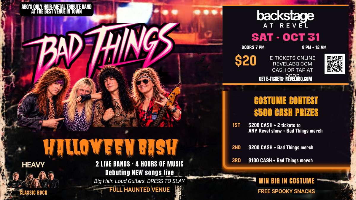 Bad Things Halloween Bash