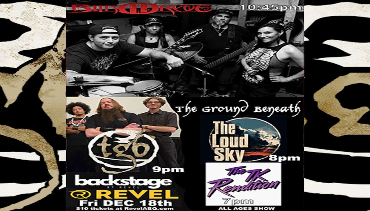 The Ground Beneath playing all of tgbIII with Blinddryve